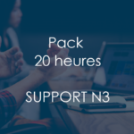 Support Niveau 3 - 20 heures